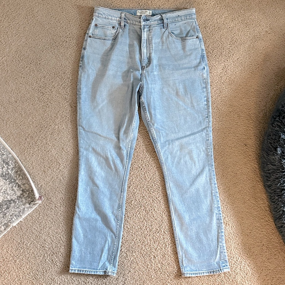 Abercrombie Curve Love 90s straight Jeans
